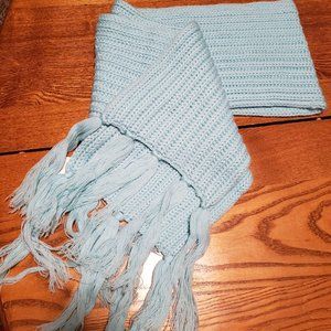 Talbots super soft sky blue scarf